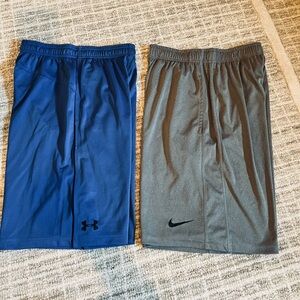 Nike and Under Armour Shorts small
